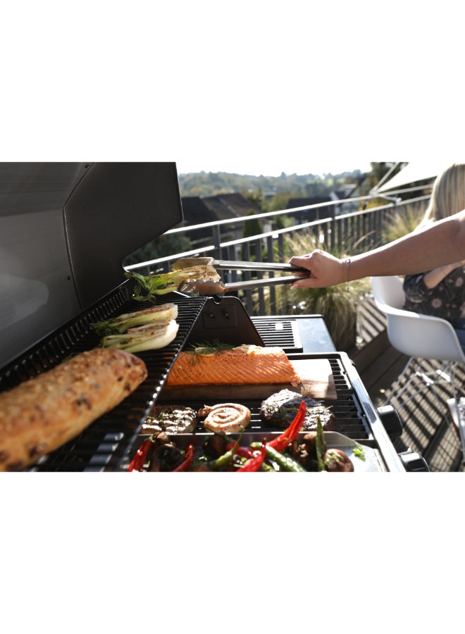 برويل كينغ كراون شواية غاز 490 LX ستانلس ستيل أسود وفضي 116 x 145 x 61 ملم 865283 - Image 5